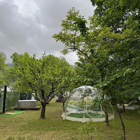 Glamping Subiaco- Casina Valentina Субьяко